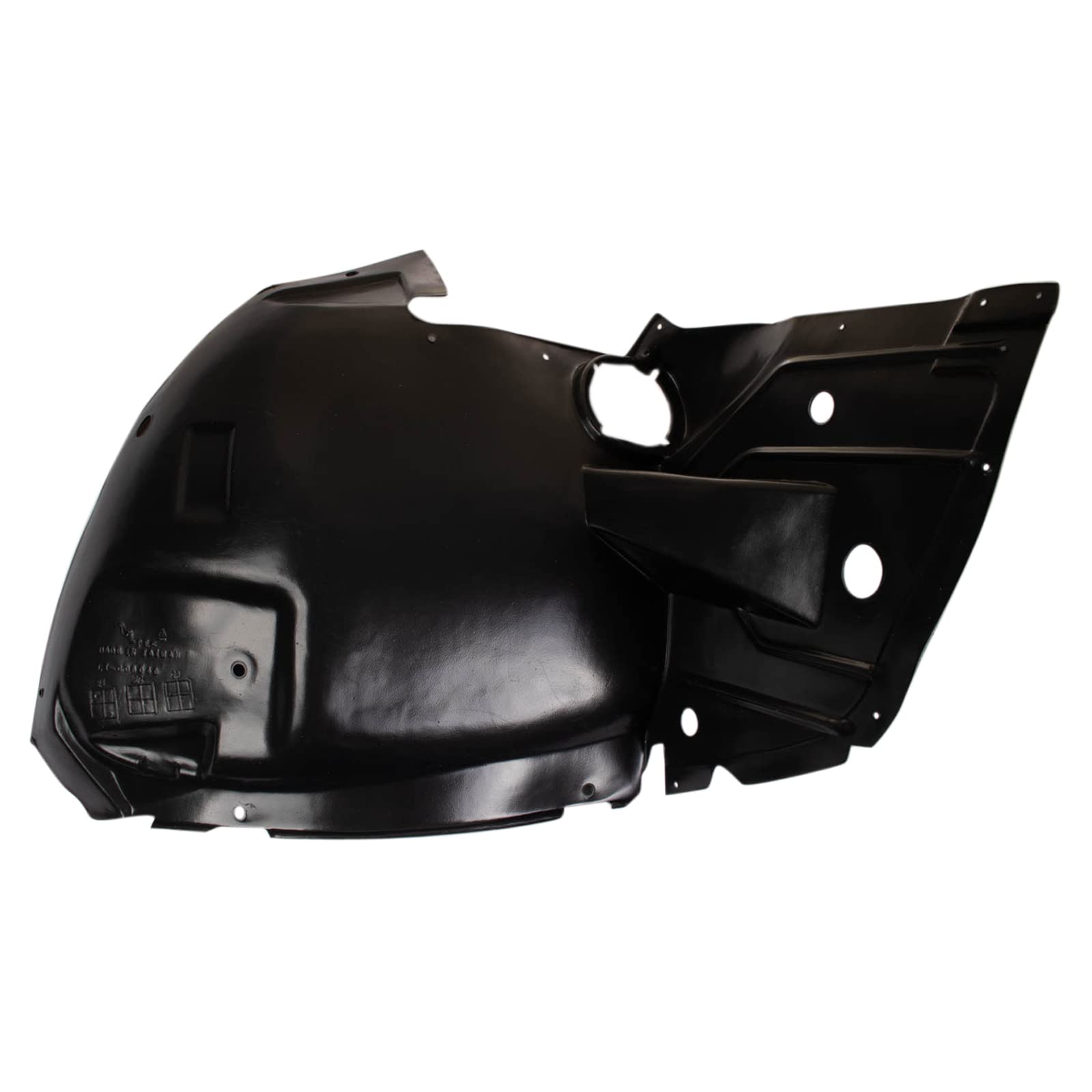 Trq Inner Fender Liner Set Compatible With 2009-2015 Cadillac Cts Gm1248229 Gm1249229