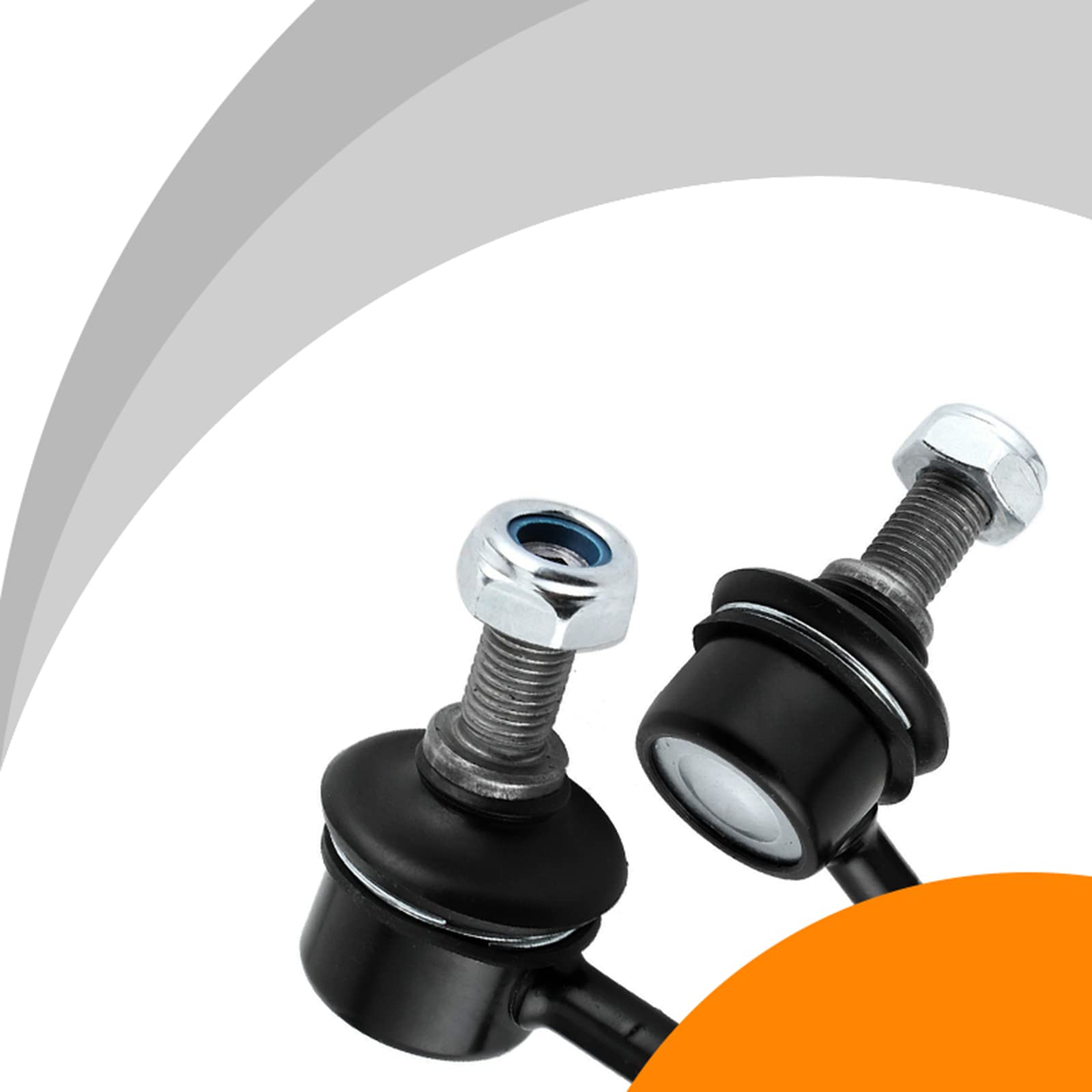 Xopiyao K90124 2Pcs Front Sway Bar Link Compatible With 1992-1996 Es300 1993-2002 Corolla 1996-2000 Rav4 1998-2002 Prizm,Pair Su