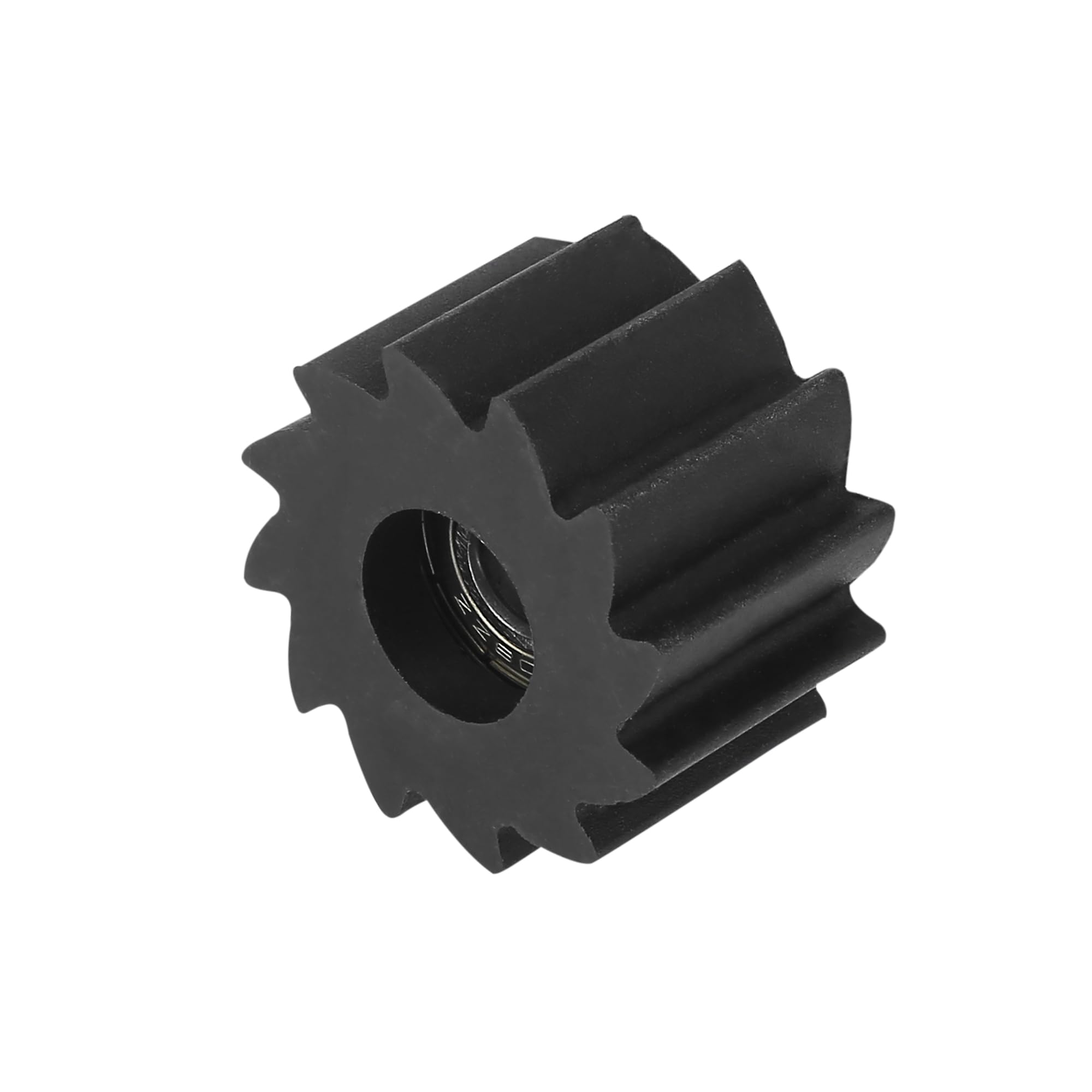 Motoforti 8mm Hole Chain Roller Pulley Slider Tensioner Wheel Guide Black Serrated Shaped for Kawasaki KX250F KX450F Bike 2006-2