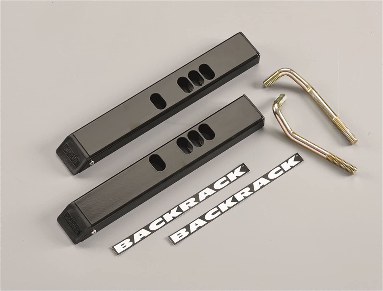 Realtruck Backrack Tonneau Adapter Kit | Black, No Drill | 92521 | 2017-2020 Ford F-250/F-350/F-450