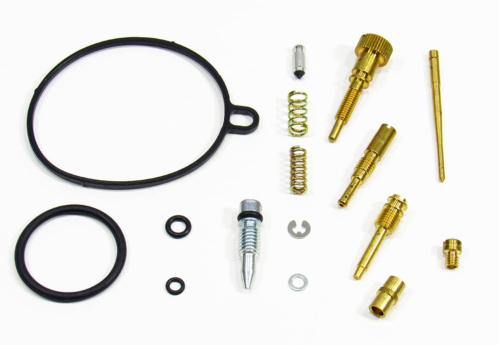 Outlaw Racing OR2539 Carburetor Carb Complete Master Repair Rebuild Kit - Compatible with Kawasaki KLX110 2006-2009