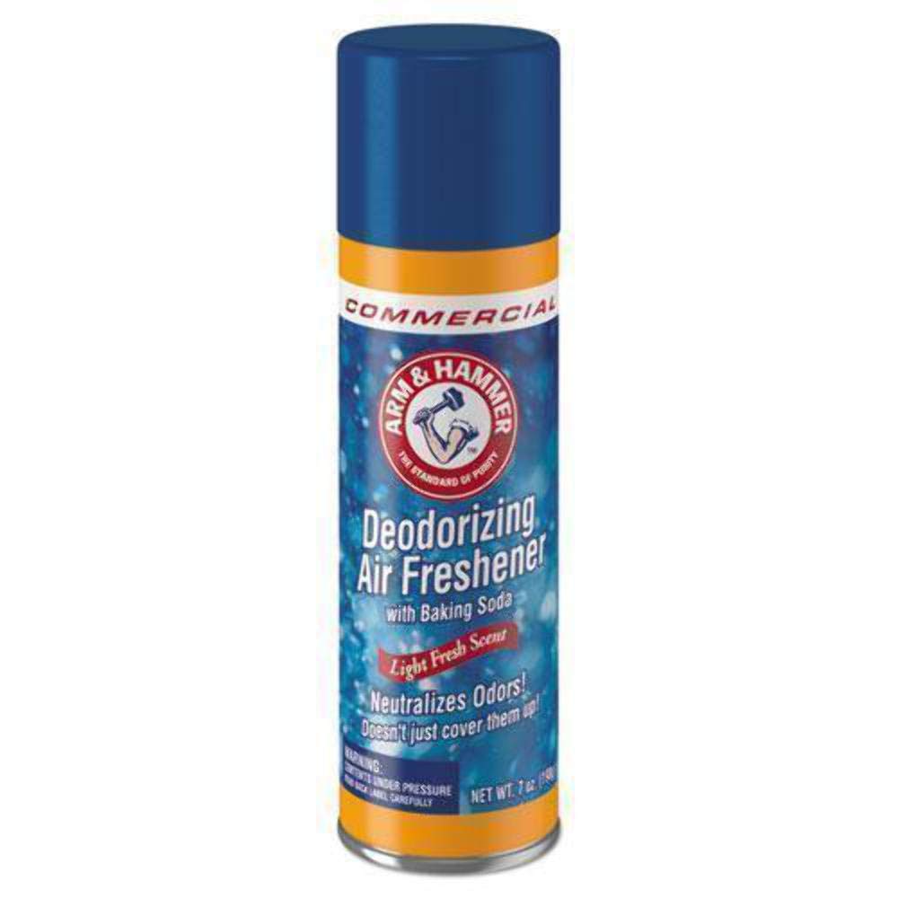 Arm & Hammer 3320094170Ct Baking Soda Air Freshener, Aerosol, Light Fresh, 7 Oz, (Case Of 12)
