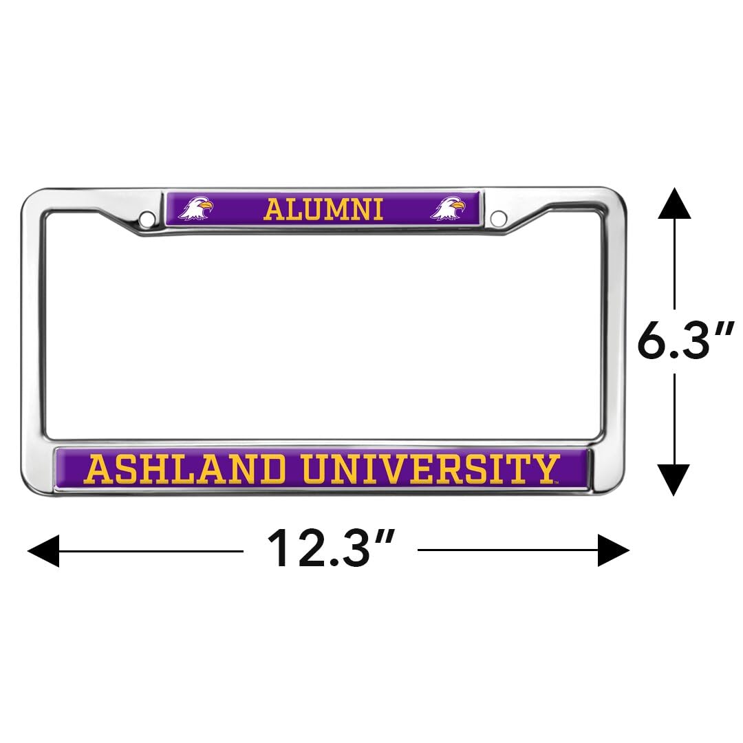 Ashland University Alumni Full Size Standard License Plate Metal Frame