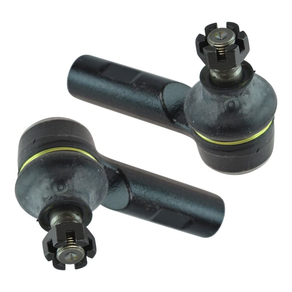 TRQ Front Outer Tie Rod Set Compatible with 2006-2013 Suzuki Grand Vitara 2007-2013 SX4