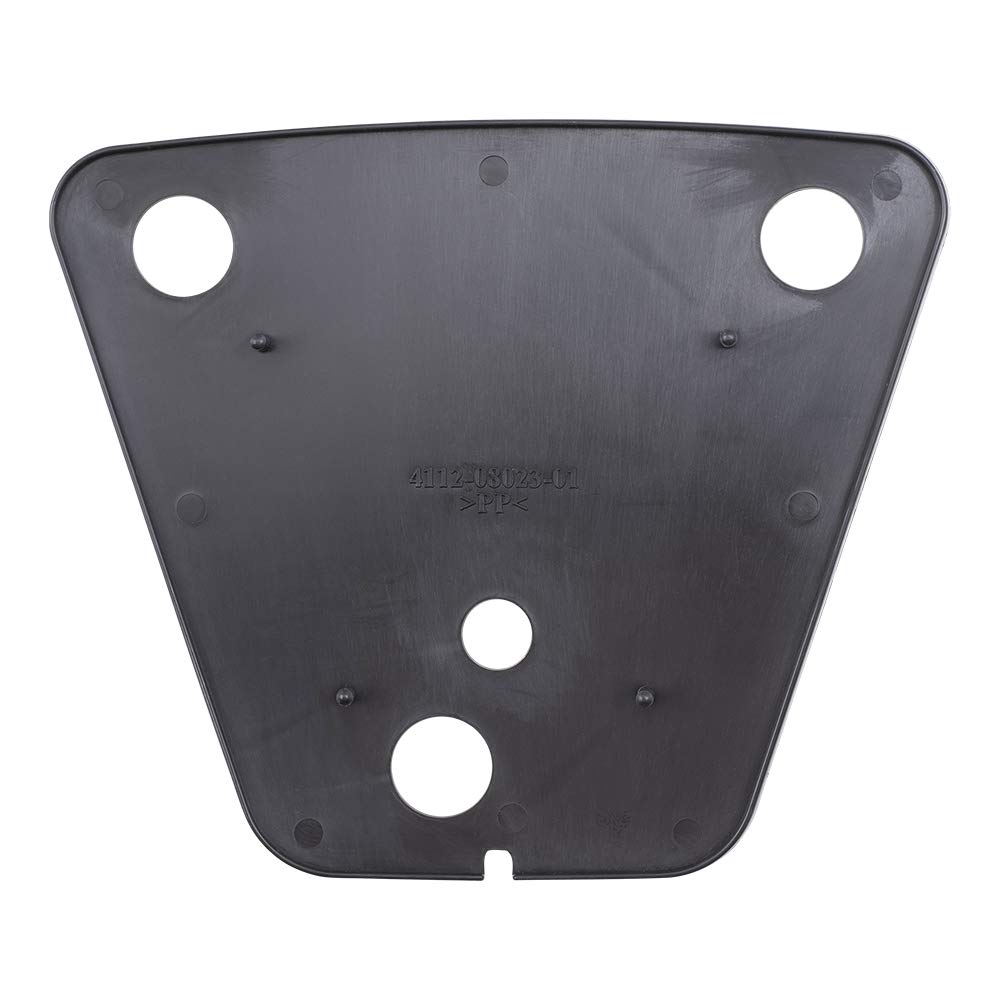 Brock Steel Black Low Mount Manual Mirror Set for 73-91 GM Truck - Driver & Passenger Side