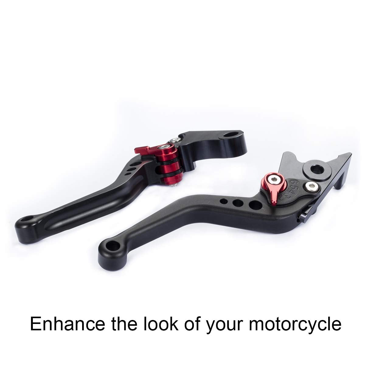 Hopider Short Brake Clutch Levers For Compatible With Yfm 700 Raptor 2000-2006, Yfm 660 Raptor 2001-2006, Yfz 450 S/T/V 2003-200