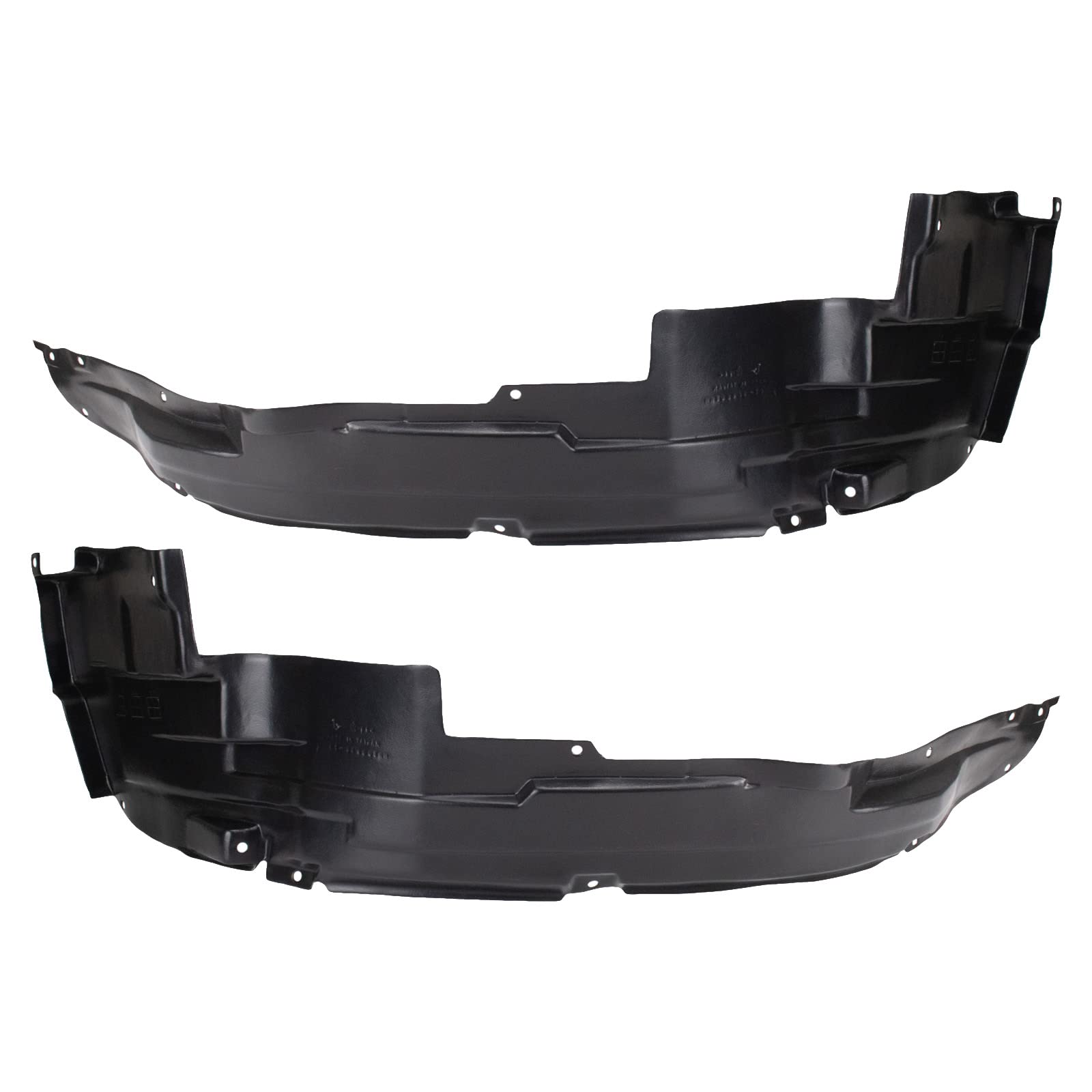 Trq Inner Fender Liner Set Compatible With 1999-2005 Suzuki Grand Vitara 1999-2004 Vitara Sz1248108 Sz1249108