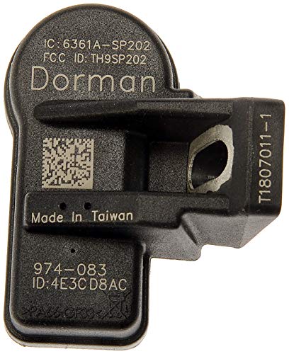 Dorman 974-083 Tire Pressure Monitoring System Sensor Compatible With Select Hyundai/Kia Models