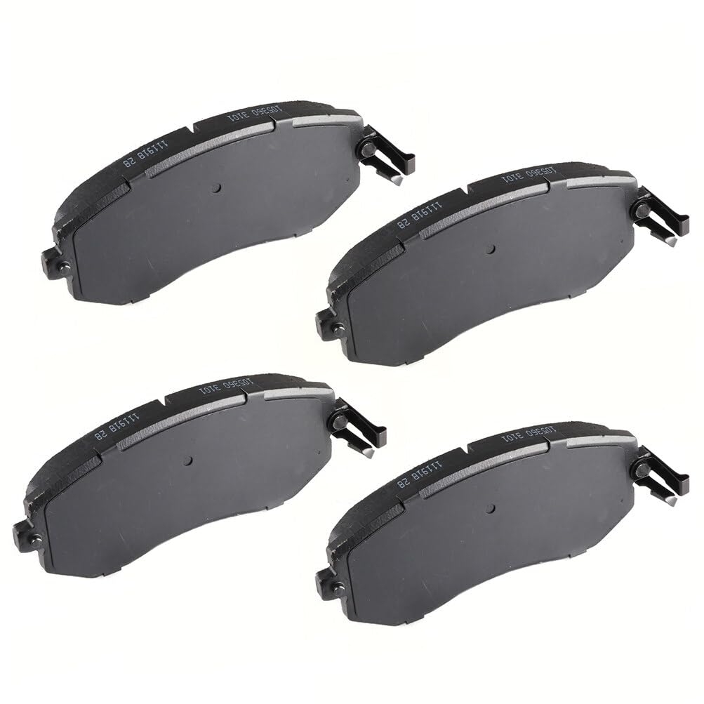 Cciyu D1539 Front Semi-Metallic Disc Brake Pads Kit For Scion Fr-S 13-16,For Subaru Brz 13-18,For Subaru Impreza 11-16,For Subar
