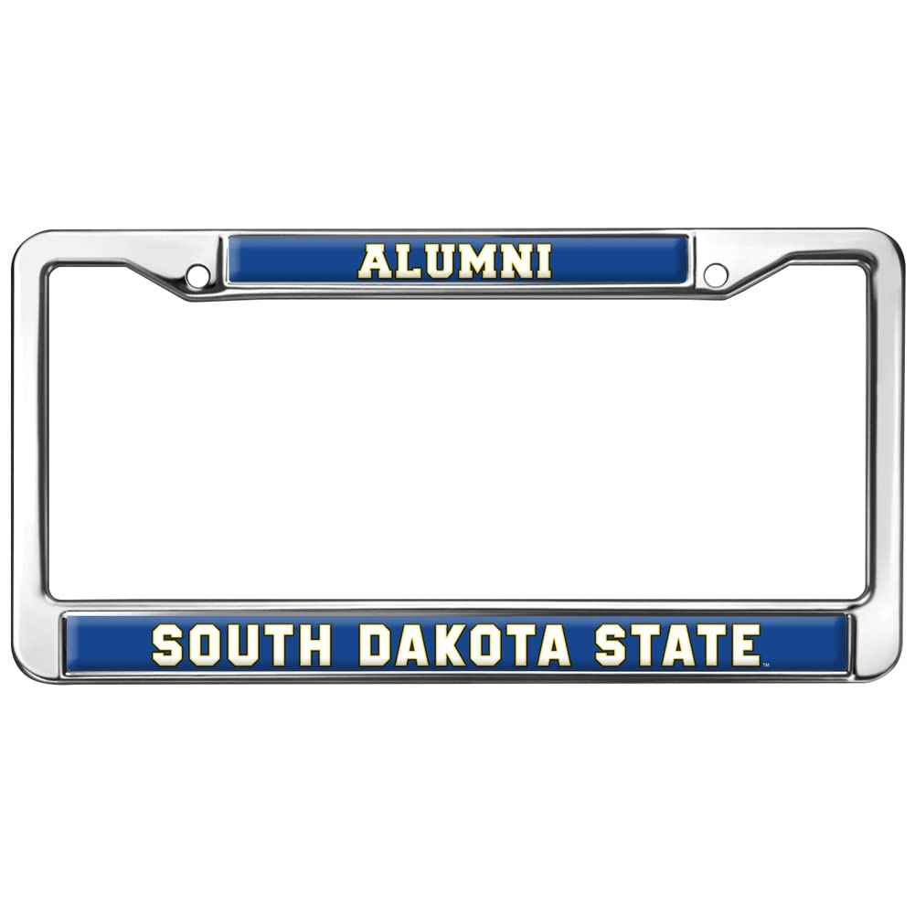 South Dakota State Alumni Logo Full Size Standard License Plate Metal Frame