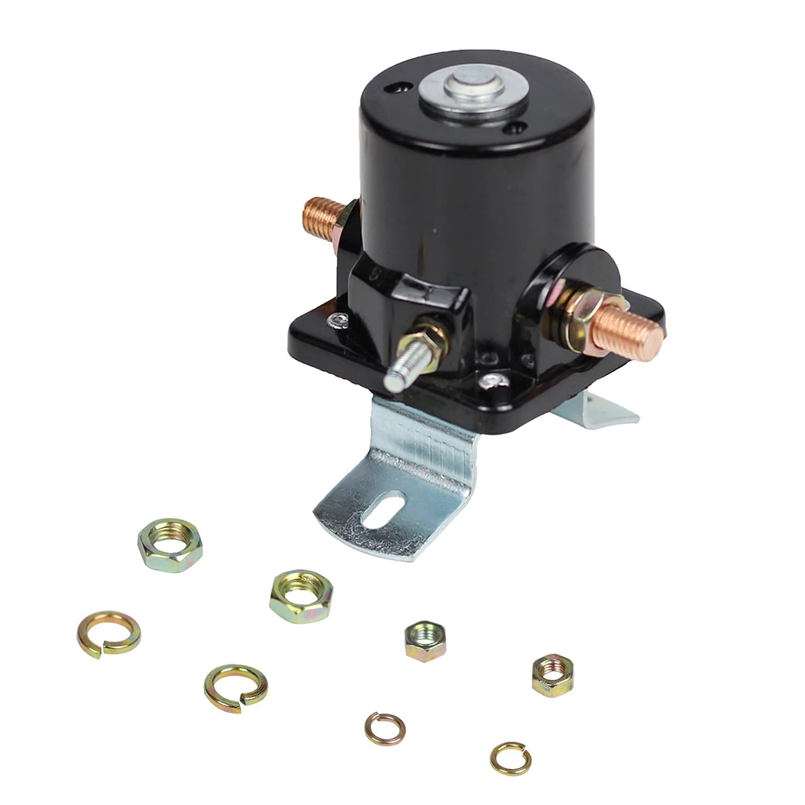 Starter Solenoid Relay SFD6025 12V 3-Terminal Replacement for Fo-rd 2N 8N 9N Tractor 8N-11450 SW218 SW355 10-FO218-12V 7-1023-12