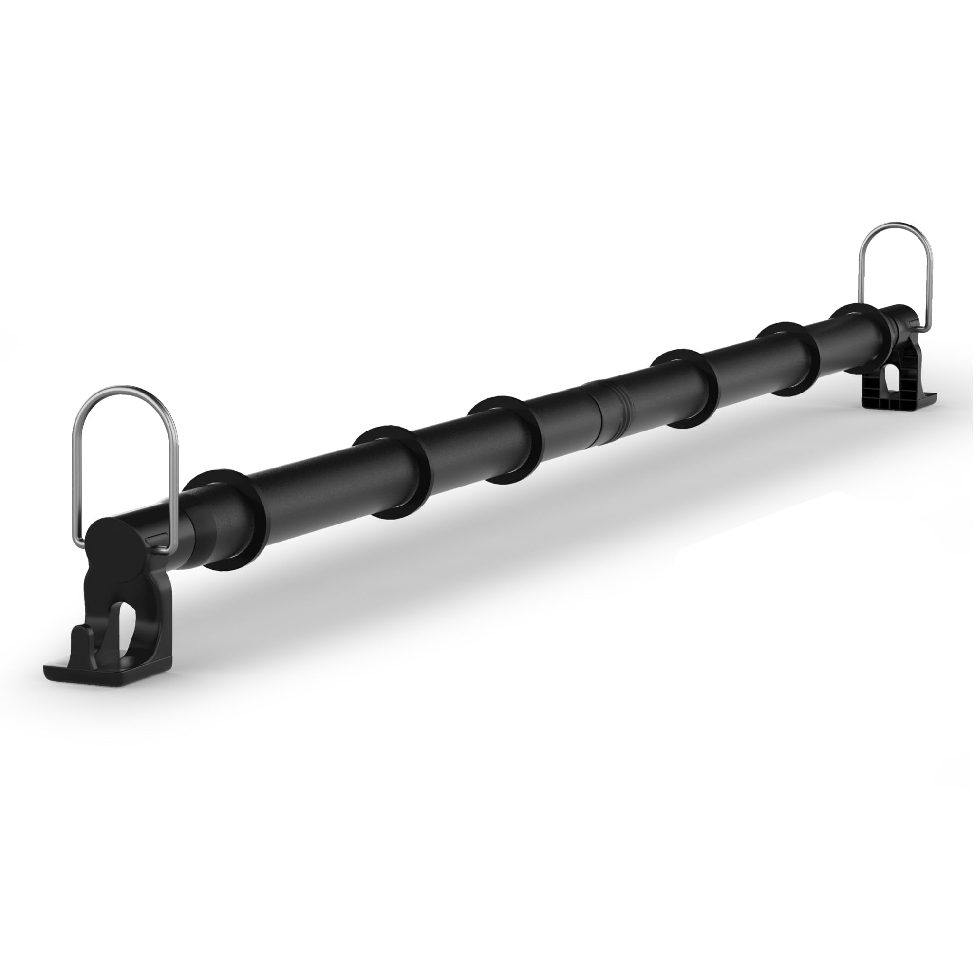 Qufiona Car Clothes Hanger Bar 30-64 Inches - Heavy Duty Wrinkle Free Clothes Rod For Car Travel - Adjustable Telescopic Clothes