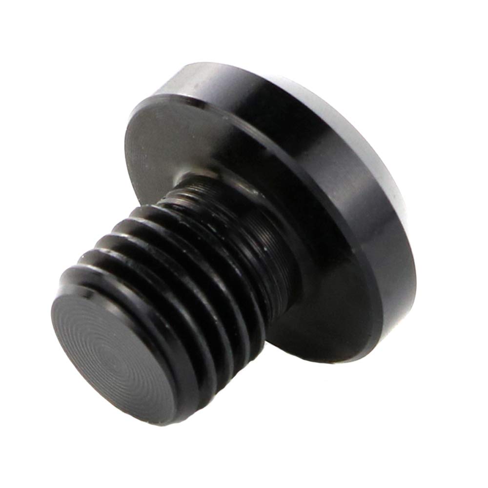 Xitomer M10-1.25 4Pcs Mirror Blanking Plugs Hole Plugs, Fit For Drz400 Grom Msx125, Fz07 / Fz1, Z800 / Z900Rs, Street, Sv650 Mt-