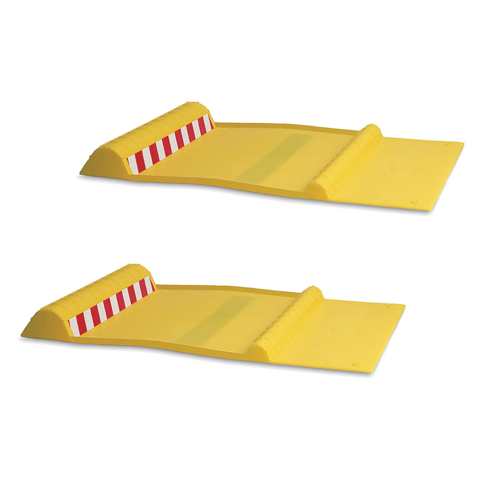 Maxsa 37356-2Pk Park Right 21'' X 11'' X 2'' Parking Mat, Yellow