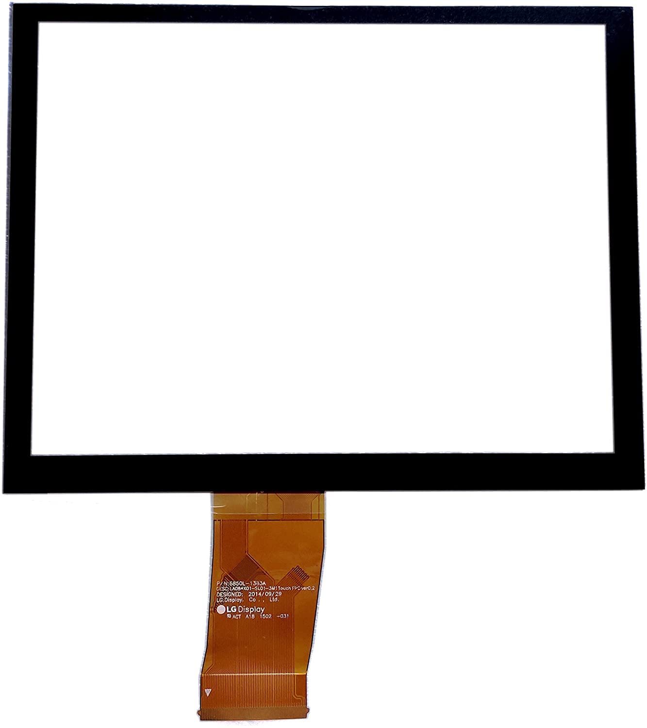 Lkyhhy Digitizer With Double-Side Replacement For 8.4'' Uconnect Radio 2018-2020 Ram Dodge La084X01(Sl)(01)