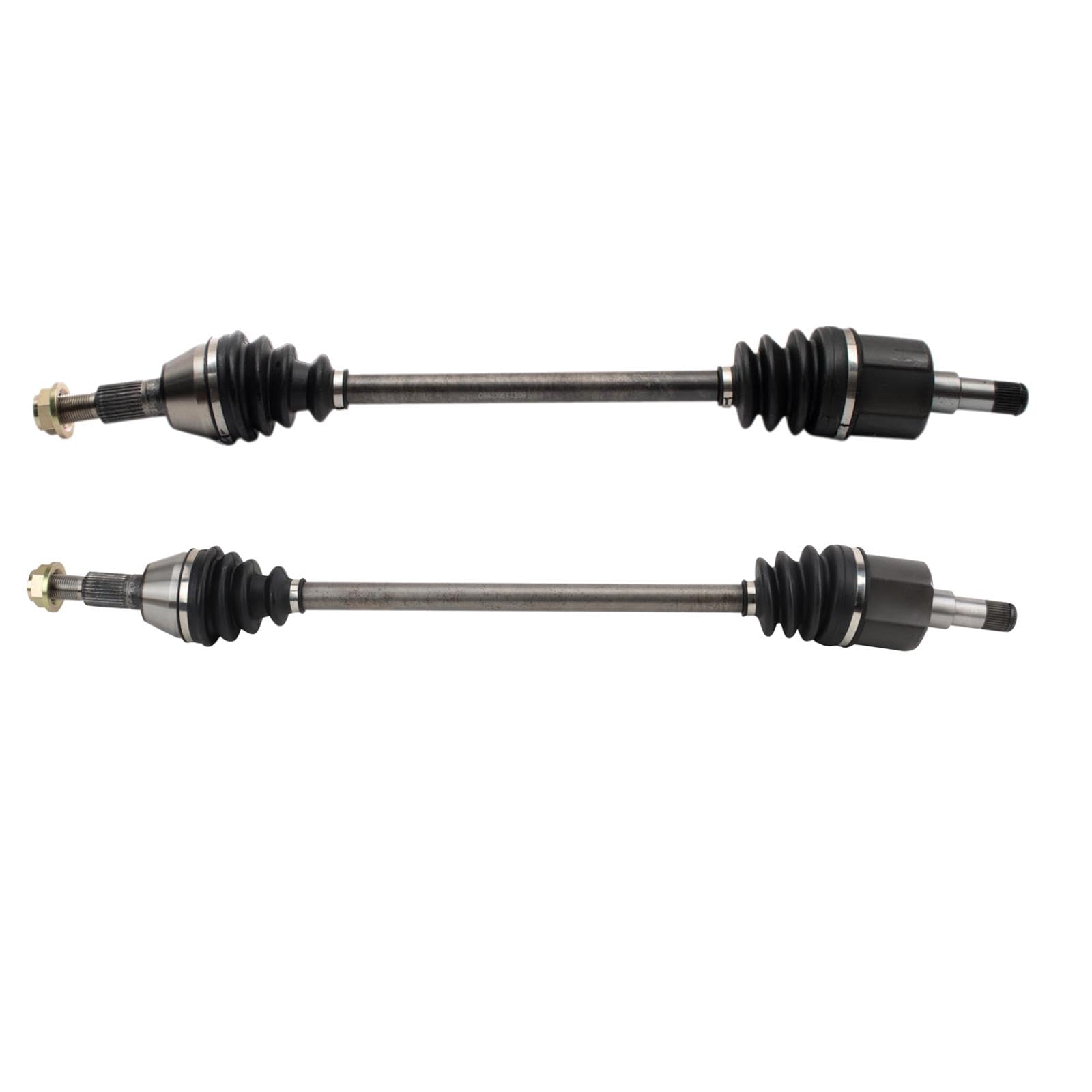 TRQ Rear CV Axle Shaft Assembly Set Driver & Passenger Side Compatible with 2012 Chevrolet Captiva Sport 2007-2009 Equinox Ponti