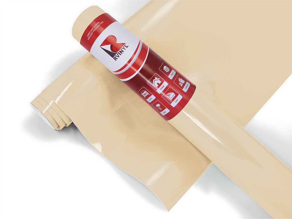 3M 2080 G79 Gloss Light Ivory 5Ft X 24Ft W/Application Card Vinyl Vehicle Car Wrap Film Sheet Roll