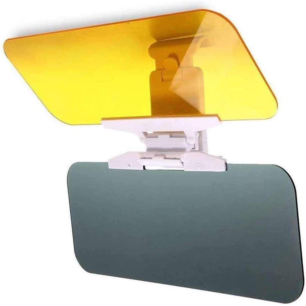 Car Visor Extender, 2 In 1 Anti Glare Visor Hd Car Sun Visor For Day Night Driving Car Visor Sun Blocker Adjustable Car Sunshade And Night Vision Visor Extender (1)