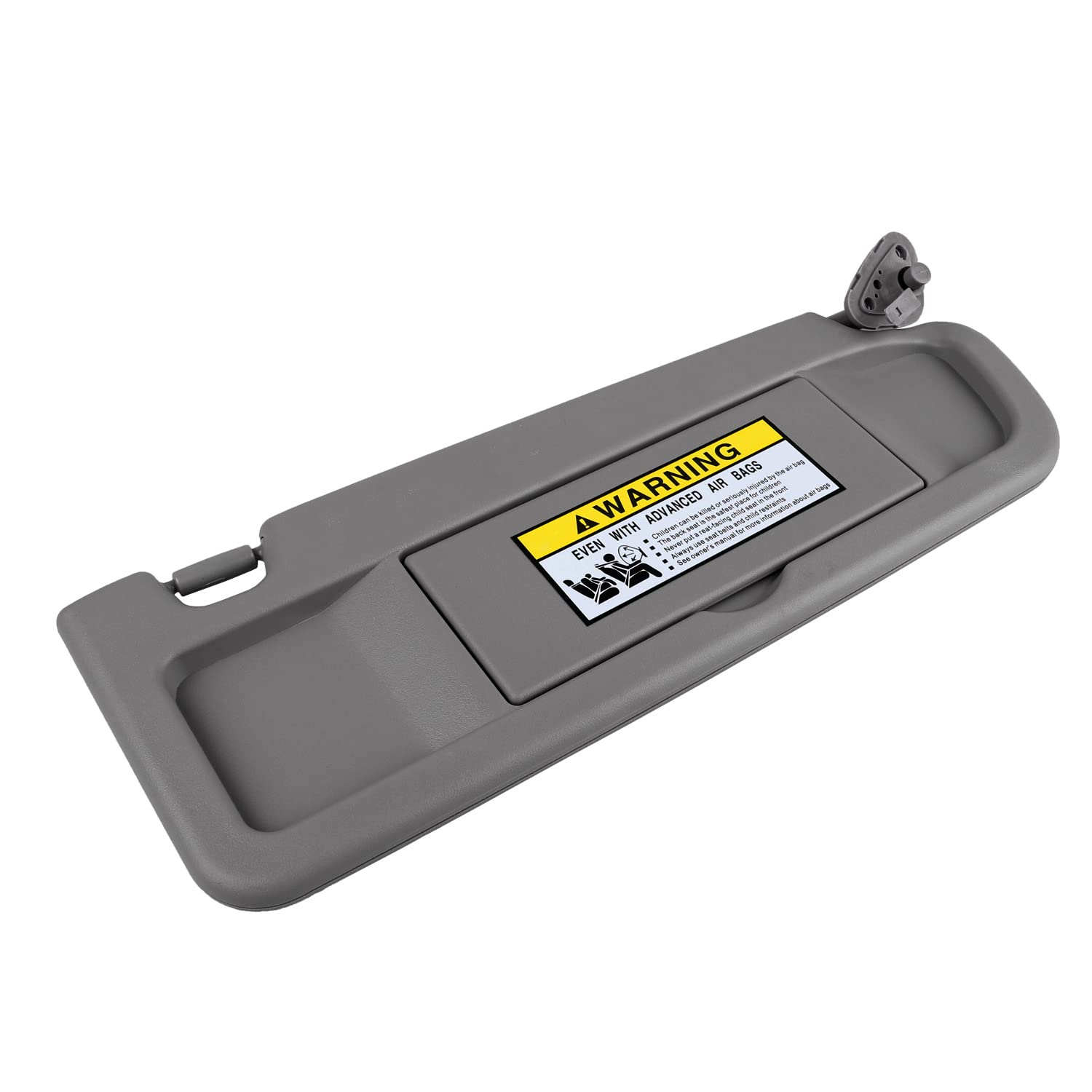 Nakuuly Left Driver and Right Passenger Side Sun Visor Atlas Gray Compatible with Honda Civic 2006 2007 2008 2009 2010 2011 Repl