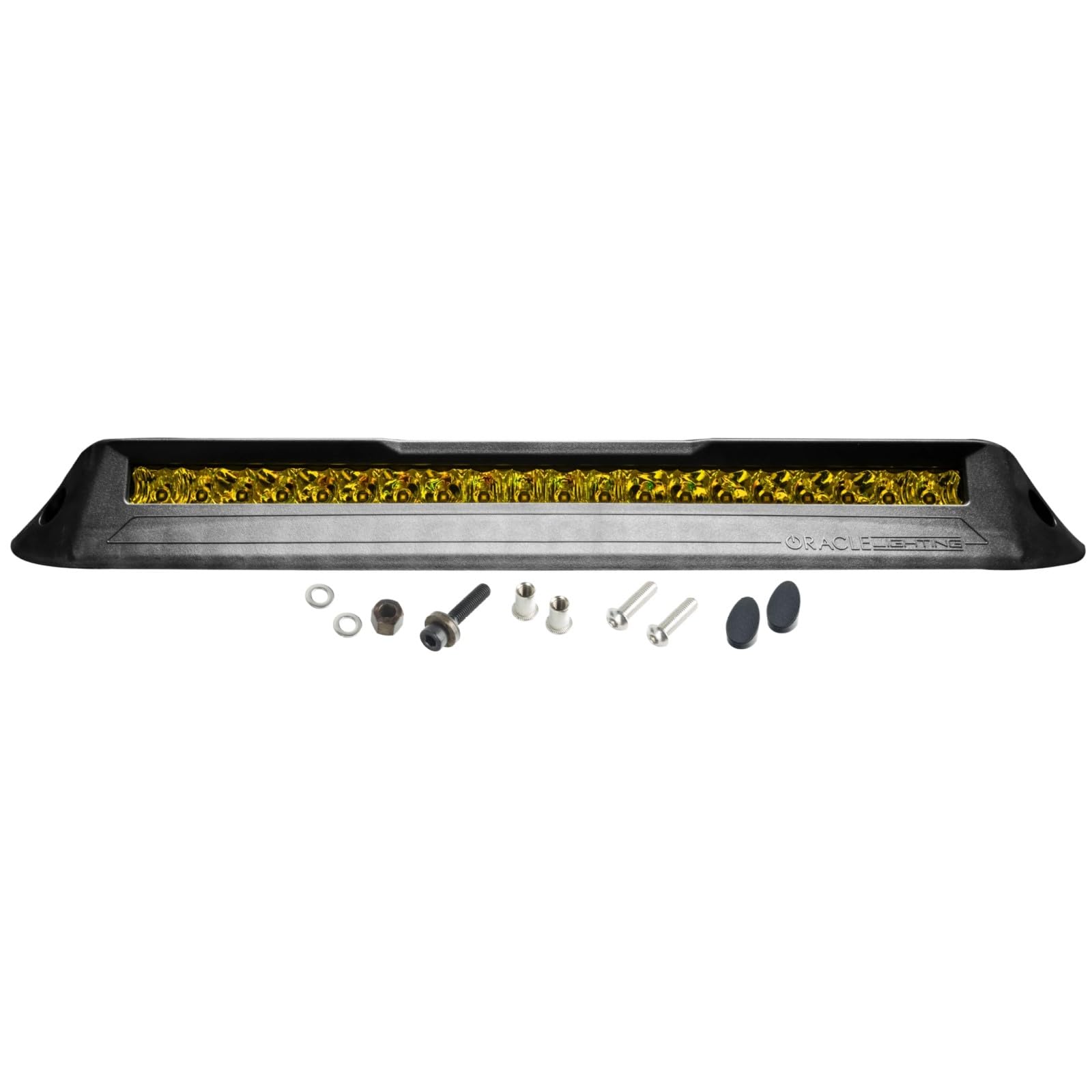 ORACLE Lighting Front Bumper LED Light Bar System | 2019-2023 Ram Rebel/TRX, 1 Flush Yellow Light Kit, Part # 5885-006