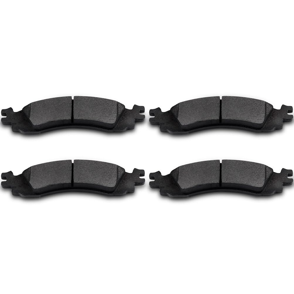 Cciyu D1158 Front Semi-Metallic Disc Brake Pads Kit - Ford Explorer 2006-2010, Explorer Sport Trac 2007-2010, Taurus 2010-2012,