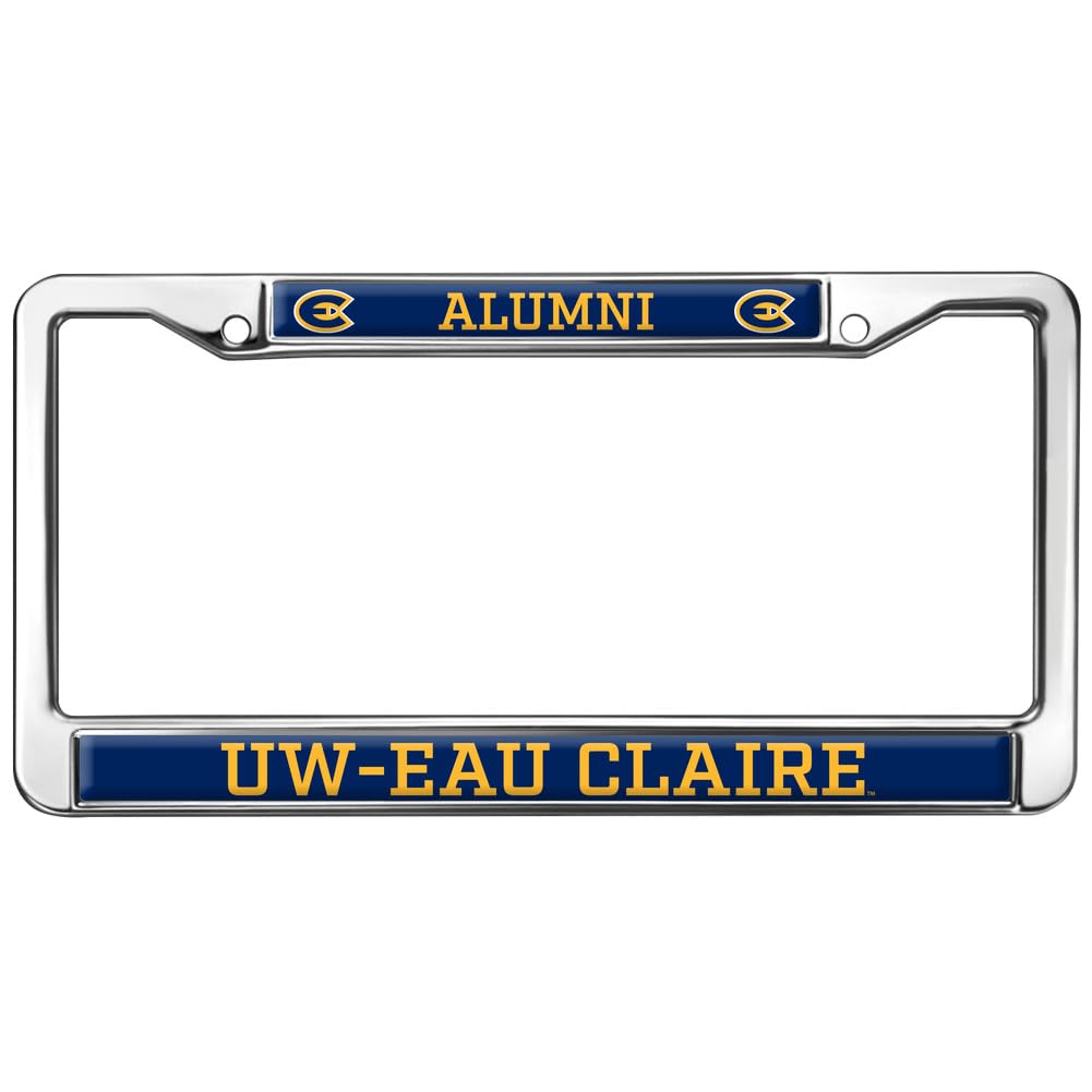 University of Wisconsin-Eau Claire Alumni Full Size Standard License Plate Metal Frame