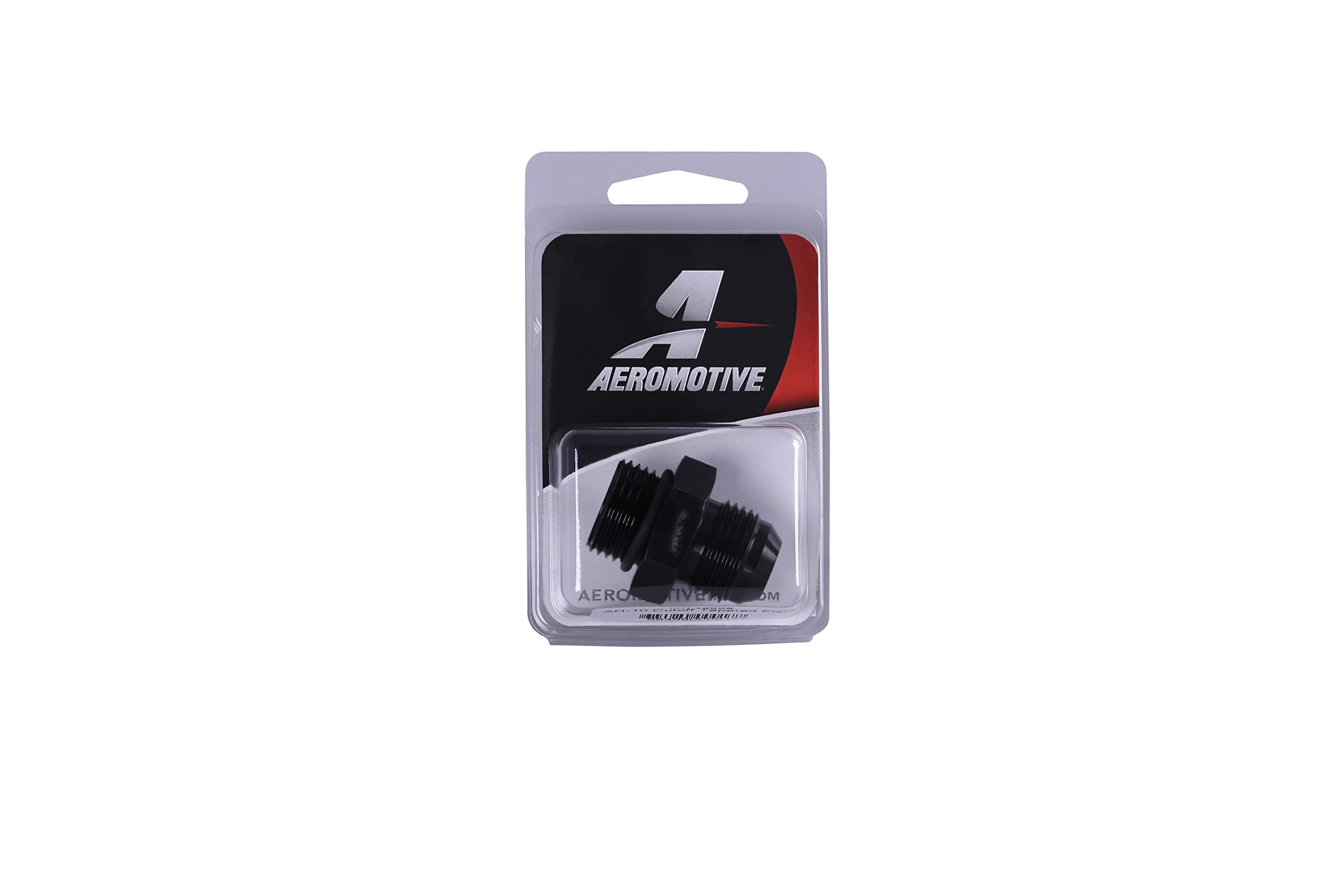 Aeromotive 15608 Black Anodized Aluminum -10An Male Flare Fuel Fitting
