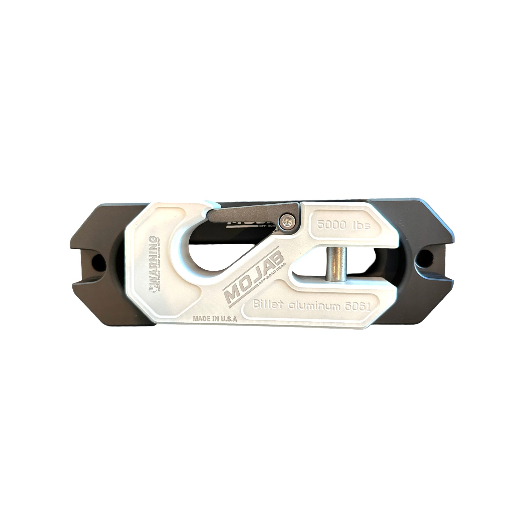 Side By Side / UTV Aluminum Recessed Winch Shackle with Fairlead Kit. (LIFE TIME WARRANTY*)