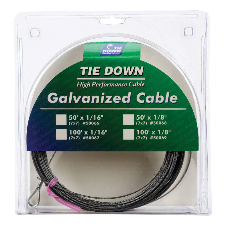 PRECUT CABLE100GAL1/16 (Pack of 1)
