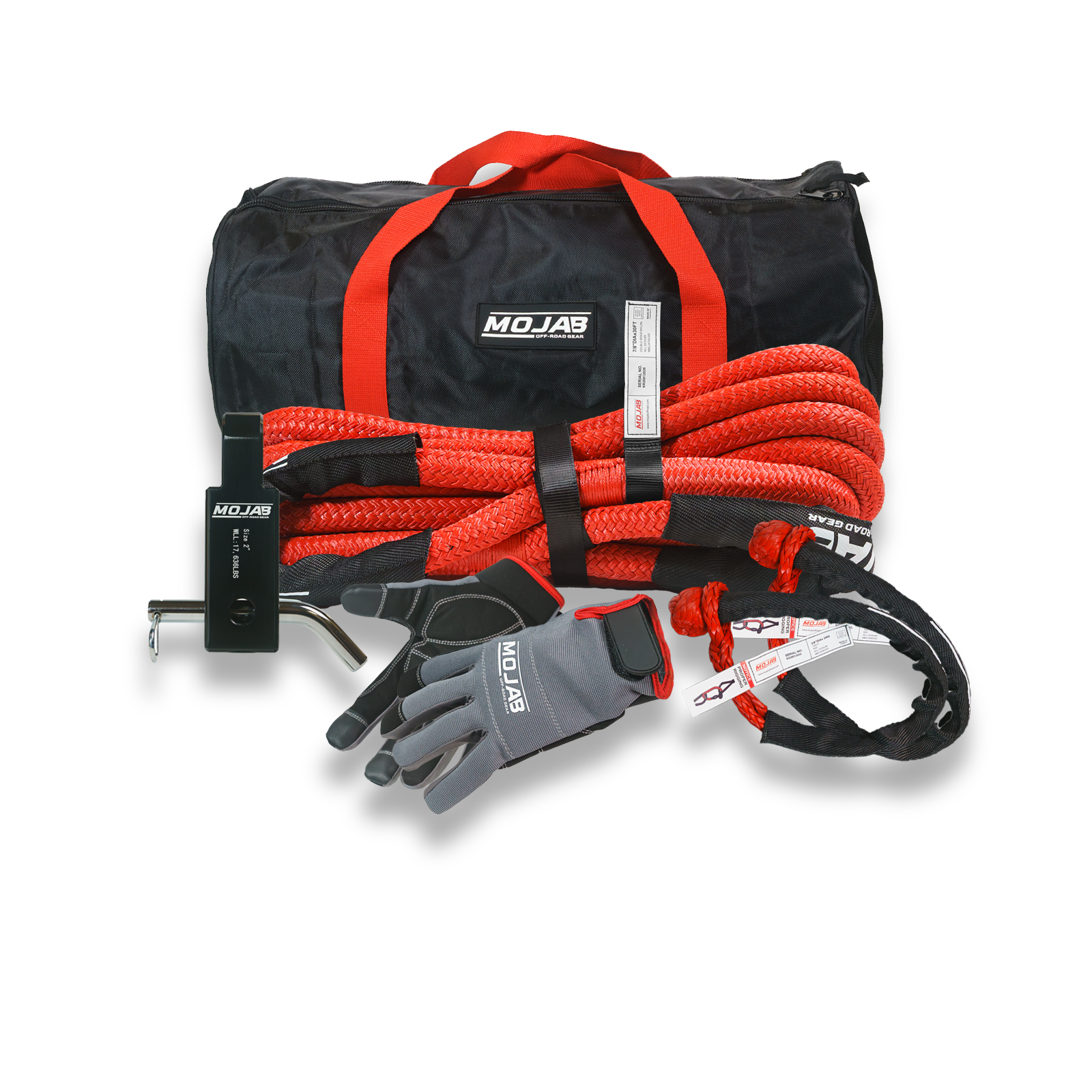 Prime Recovery Kit (5 items +4 Storage bags + 1 Velcro Tape) *Lifetime Warranty