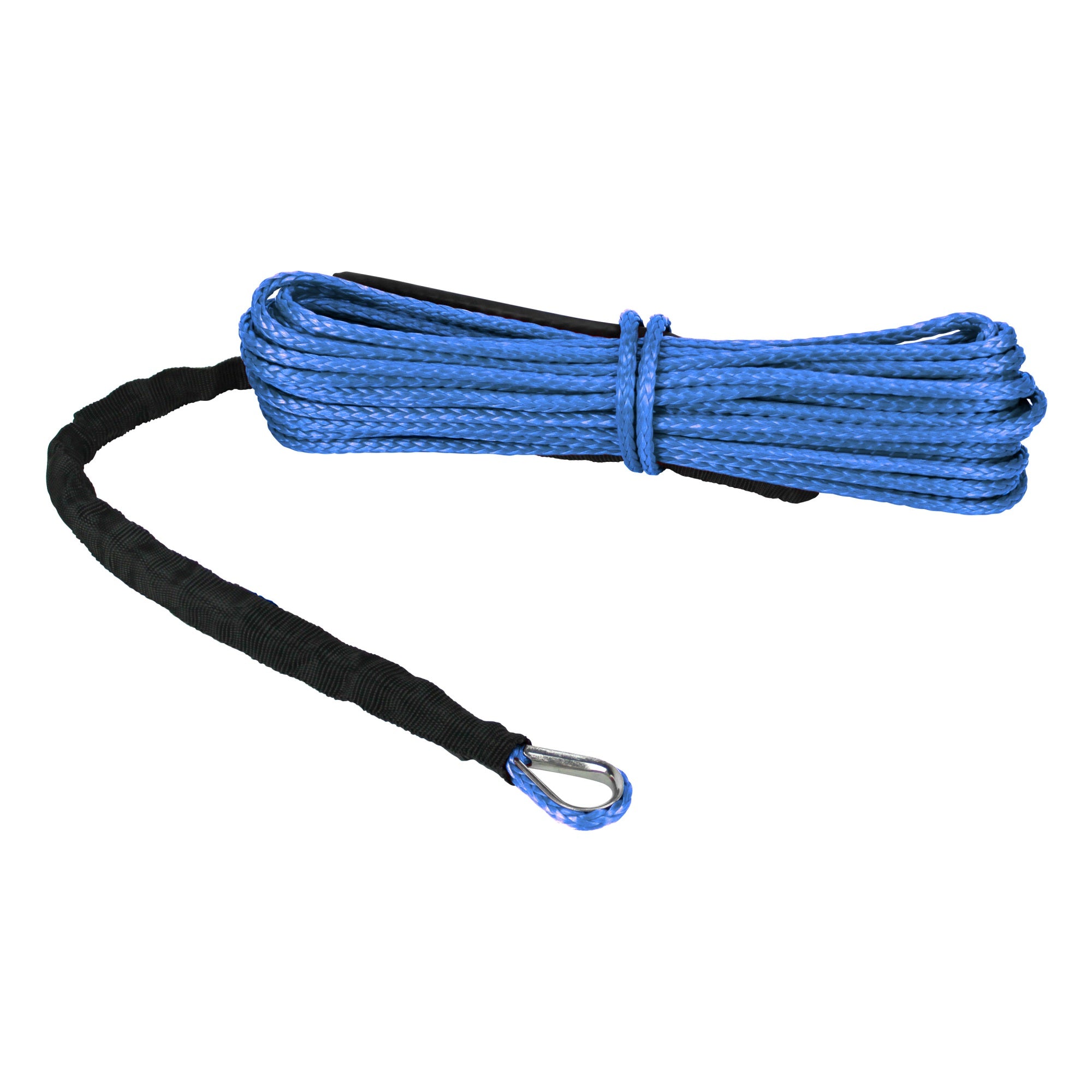 Extreme Max 5600.3078 The Devils Hair Synthetic ATV / UTV Winch Rope  Blue
