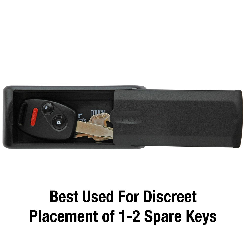 Master Lock Magnetic Key Holder, 3 Pack, Black, 207EC3