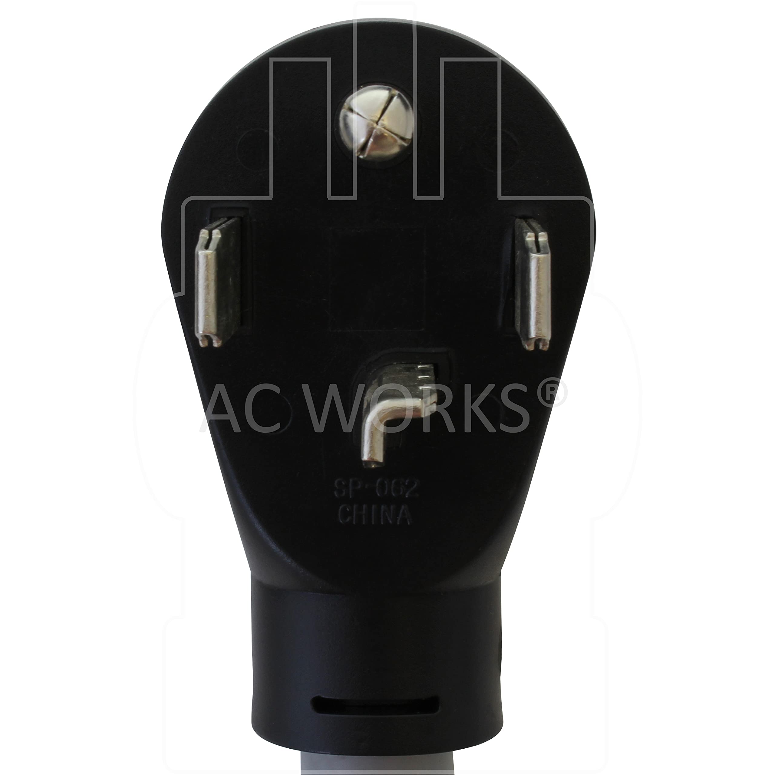Ac Works Ev Charging Adapter For Tesla Use (Safety Switch Y-Cable-4-Prong Dryer)