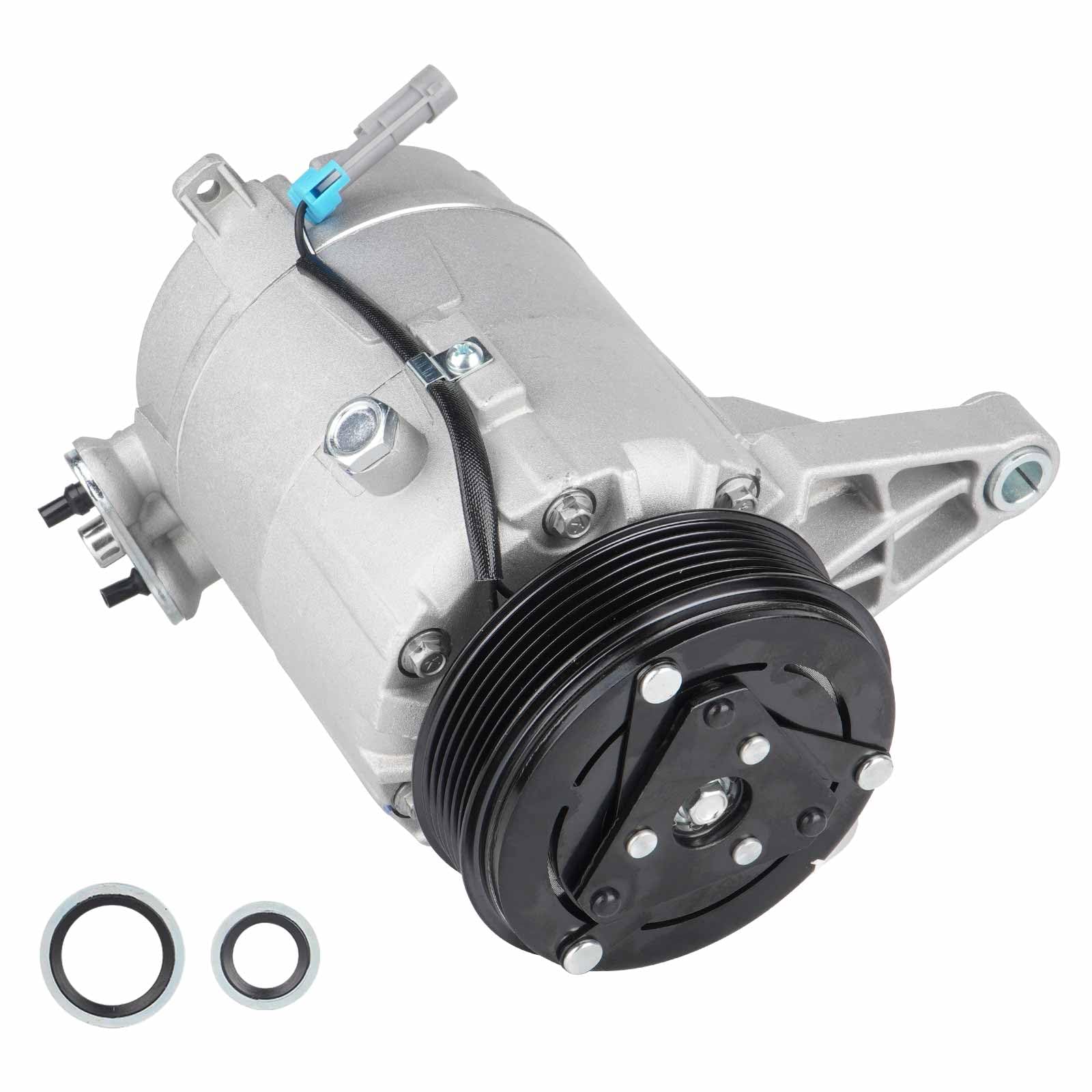 New AC Air Condition Compressor with Clutch for 2006-2011 Chevrolet Impala 3.5L 3.9L, 006 Chevrolet Malibu, 2006-2007 for Chevro