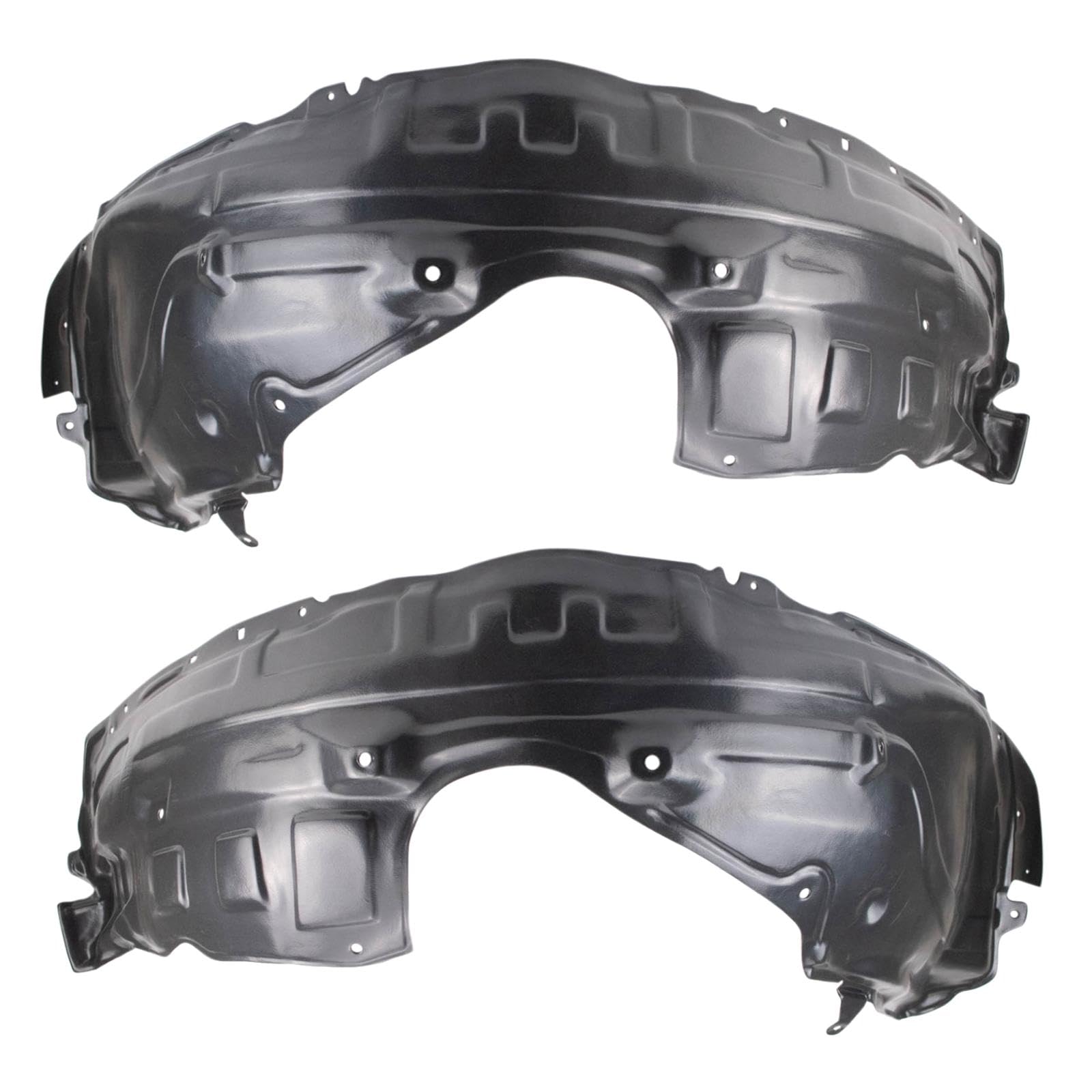 Trq Inner Fender Liner Set Compatible With 2007-2009 Mazda Cx-9 Ma1248130 Ma1249130