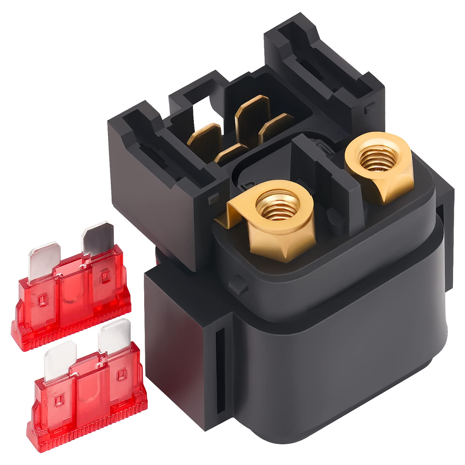 AHL Starter Solenoid Relay for Yamaha XVS650 V-Star 650 1998-2009/Big Bear 250 YFM250 2007 2008 2009 /Bear Tracker BearTracker 2
