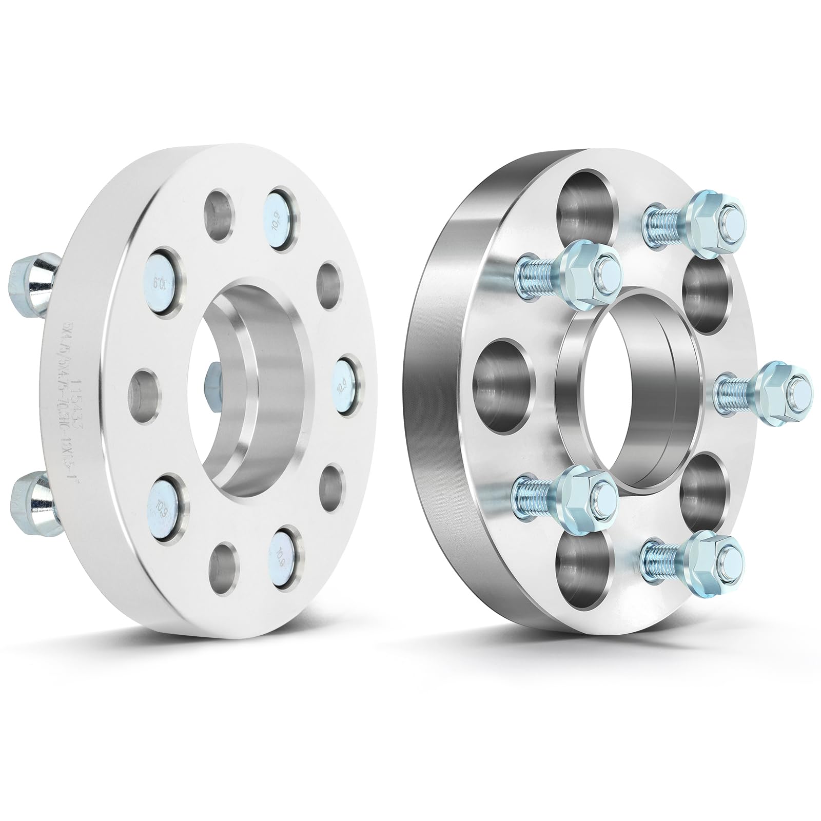 ECCPP 2PCS 1 inch Hubcentric Wheel Spacers 5x4.75 to 5x4.75 Fit for 1982-1991 for GMC S15 1990-2005 for GMC Jimmy 1968-2013 for 