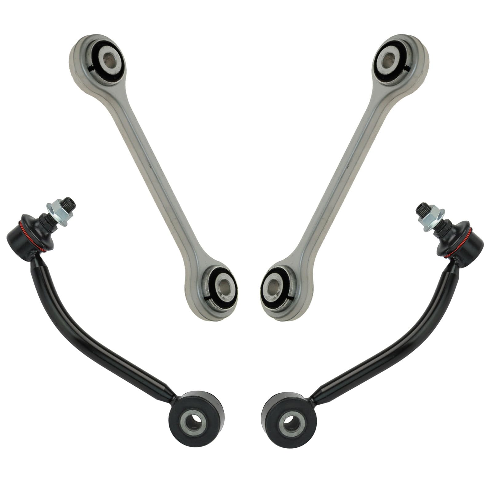 Trq Front & Rear Sway Bar Stabilizer Link Set Compatible With 2007-2015 Audi Q7 2003-2010 Porsche Cayenne 2004-2017 Volkswagen T