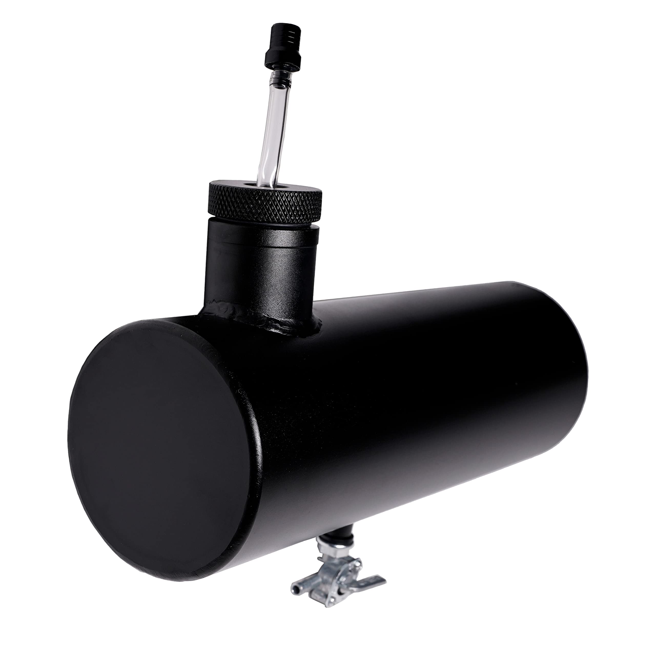 JMCHstore Aluminum Mini bike Gas Fuel Tank Cylinder 4x11'' for Coleman Baja Montser Mega moto Predator Hemi non 212 Engine, Mass