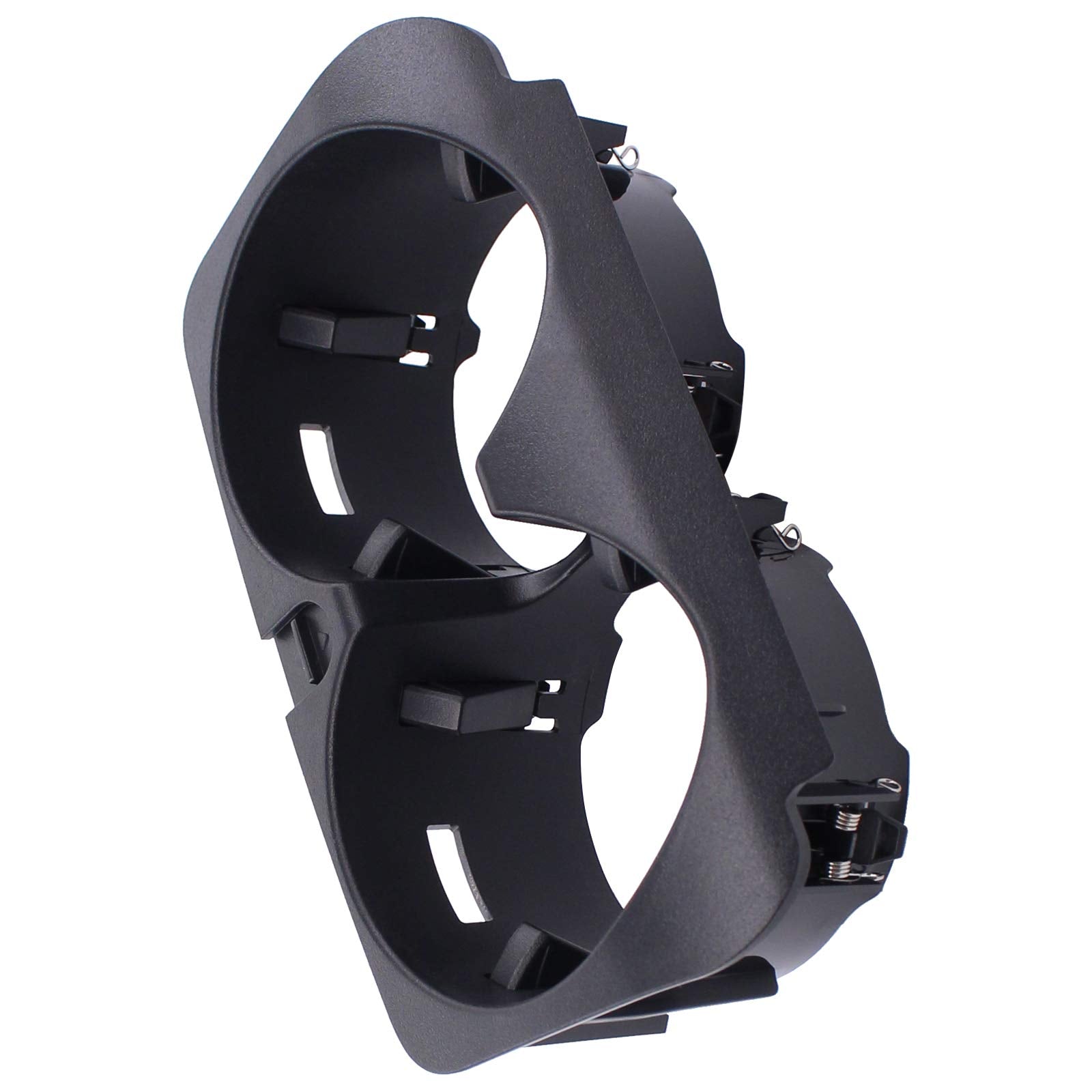 ApplianPar Center Console Cup Holder for Mercedes C-Class, E-Class, GLC, GT, CLS - Black, Plastic, Model A2O568OO69I