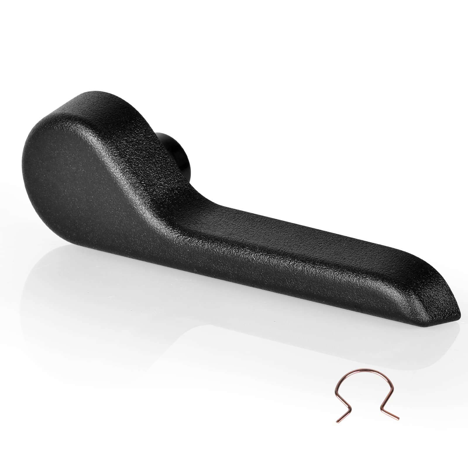Bjyxshop Black Seat Recliner Handle Lever Seat Back Adjustment Front Right Passenger Side Replacement For Chevy Silverado Suburb
