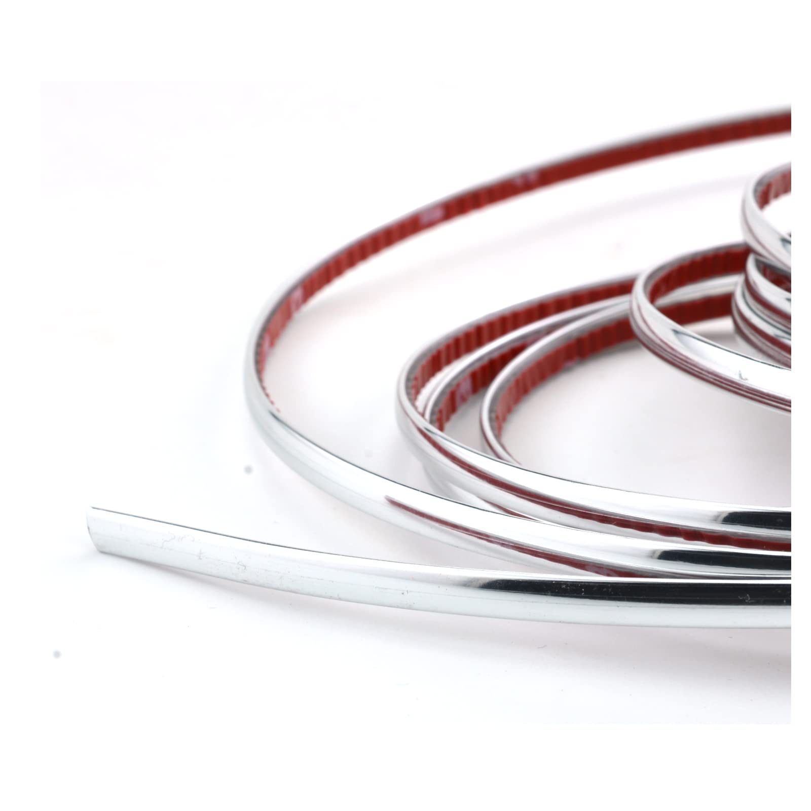 Lunsom Custom Most Chrome Plated Decoration Trim Strip Line, Car Door Fender Interior Diy Moulding Trimming Strip For Most Vehicle (12M X 6Mm)