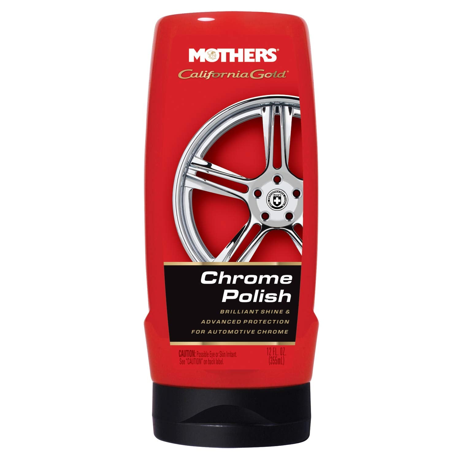 Mothers 05212-6 California Gold Chrome Polish - 12 oz., (Pack of 6)
