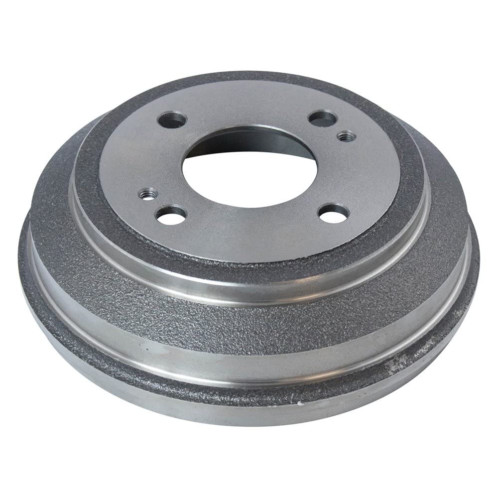 Trq Rear Brake Drum Pair Set For 1984-1995 Honda Civic / 1993-1997 Honda Civic Del Sol / 1984-1991 Honda Crx