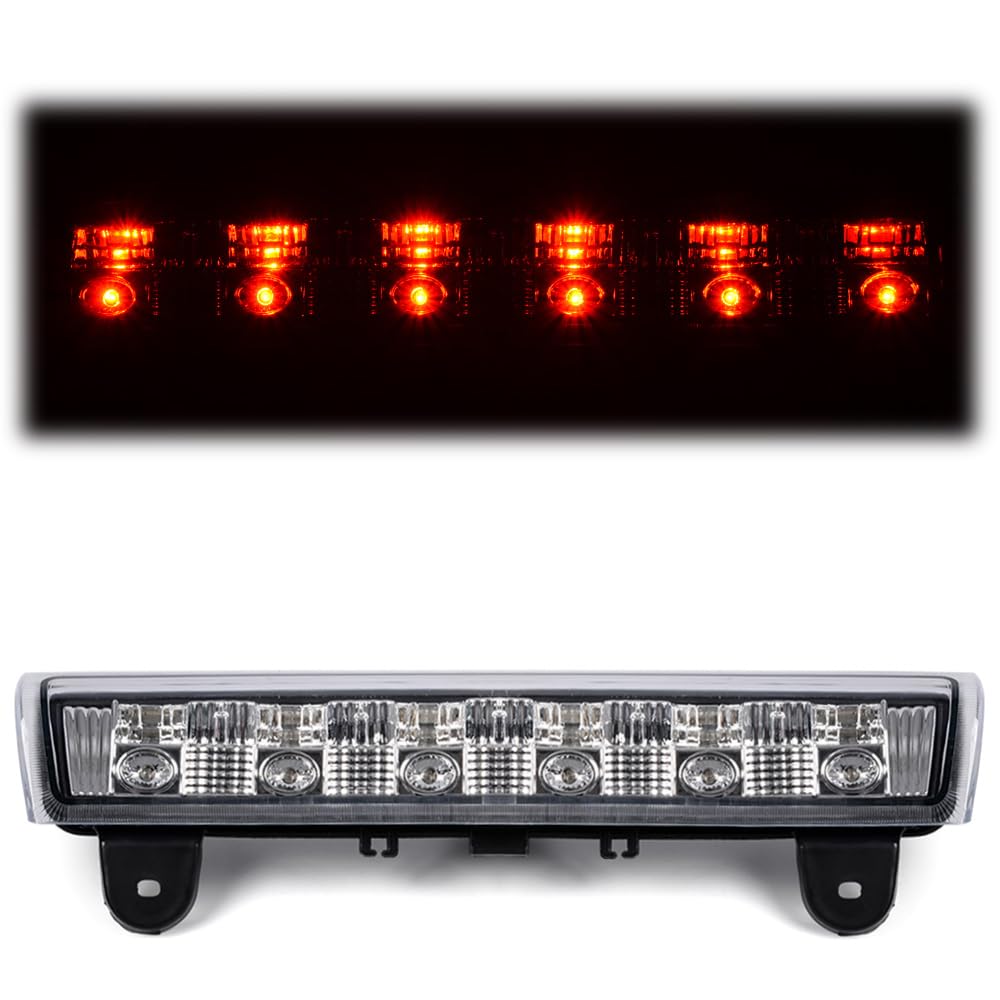 LQI LED Third Brake Cargo Light Compatible With 2000-2006 Chevy Suburban Tahoe GMC Yukon(ONLY For Liftgate Rear Doors), 3rd Stop