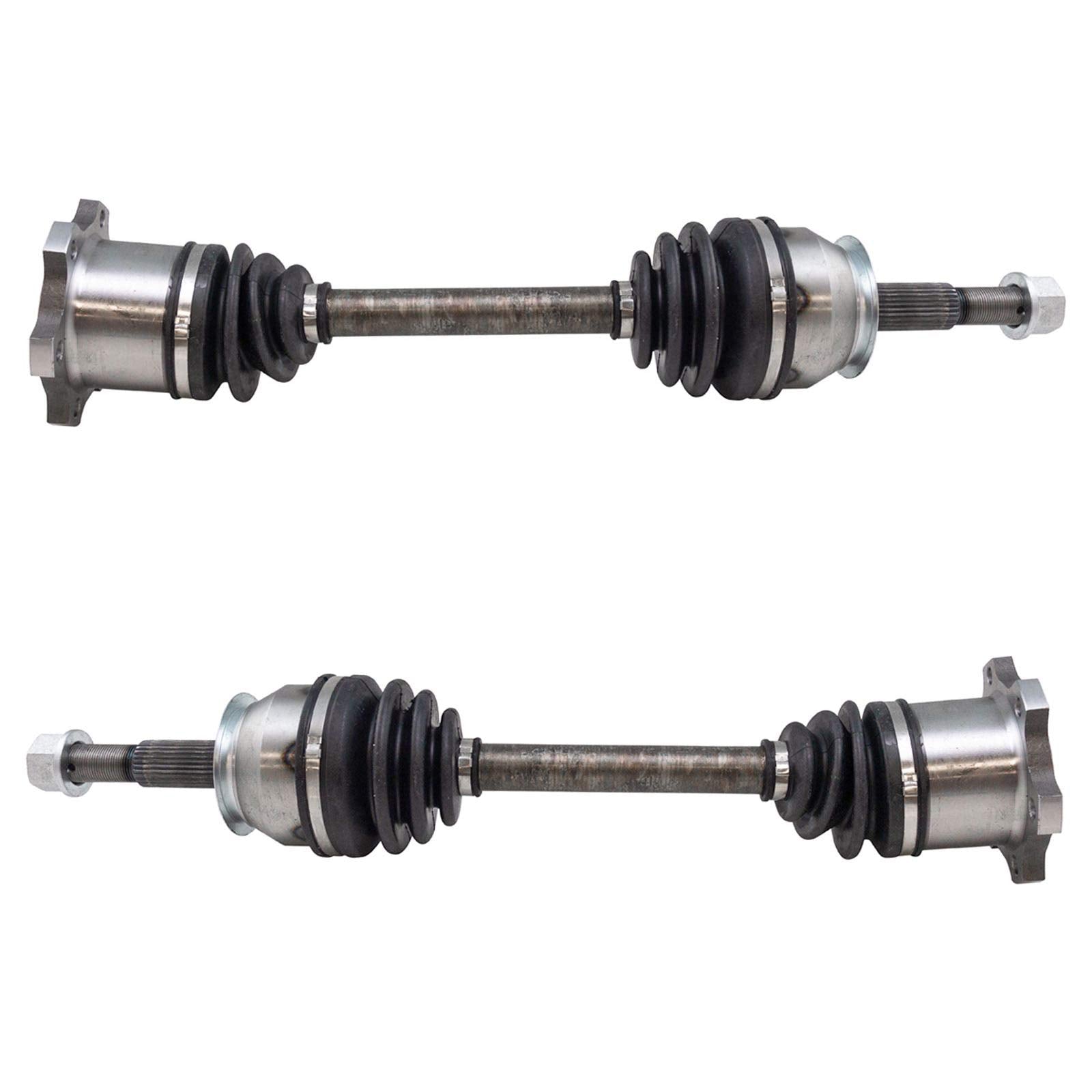 Trq Front Cv Axle Shaft Assembly Set Compatible With 2004-2010 Infiniti Qx56 2005-2015 Nissan Armada 2004 Pathfinder Armada 2004