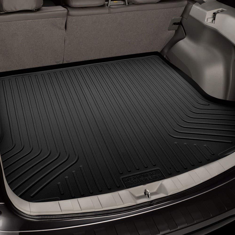 Husky Liners Weatherbeater Cargo Liner for 2022-2024 Nissan Pathfinder & Infinity QX60, 1-pc Black, Thermoplastic Olefin, Model 25701