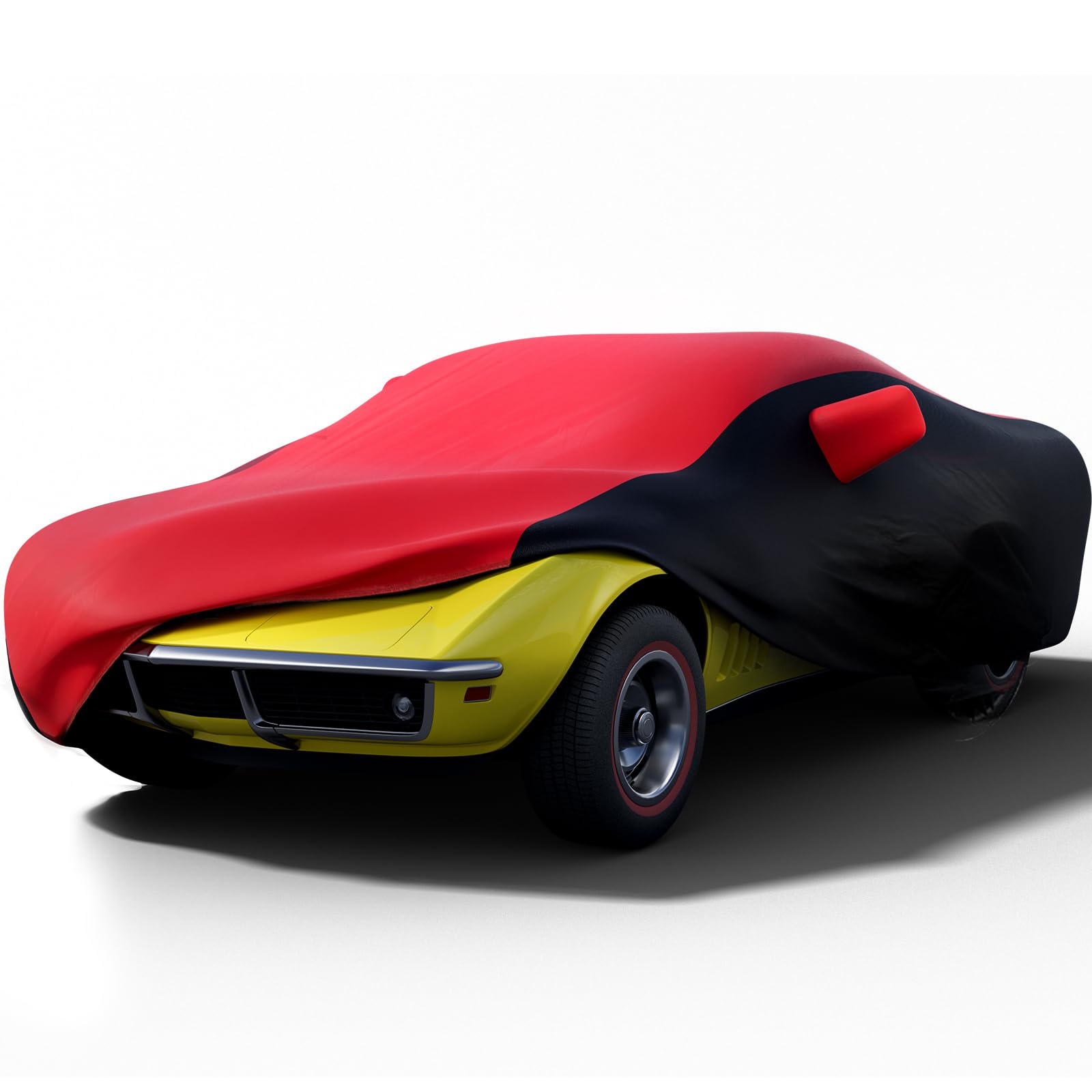 Kakit Waterproof Car Cover Custom Fit For 1968-1982 C3 Stingray, Uv Resistant Fade-Proof Cover For Chevy Corvette, Indoor & Outd