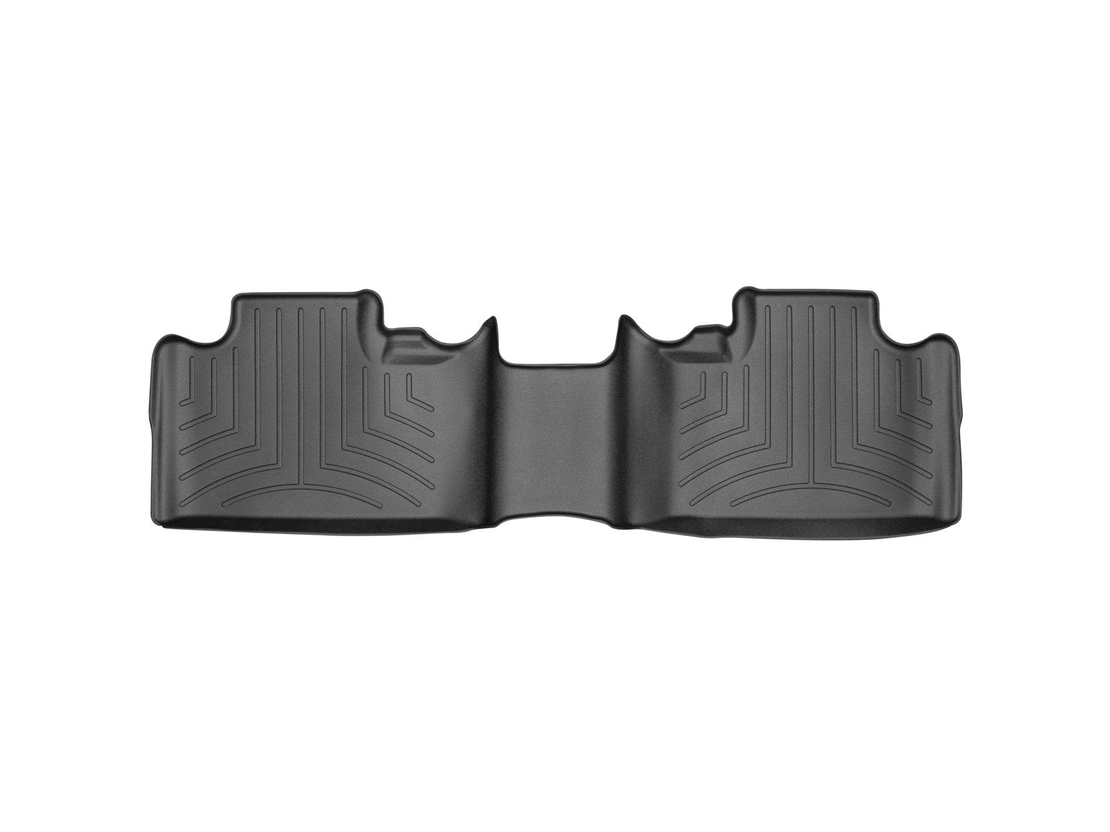 WeatherTech Custom Fit FloorLiners for Dodge Durango - 2nd Row (443244), Black