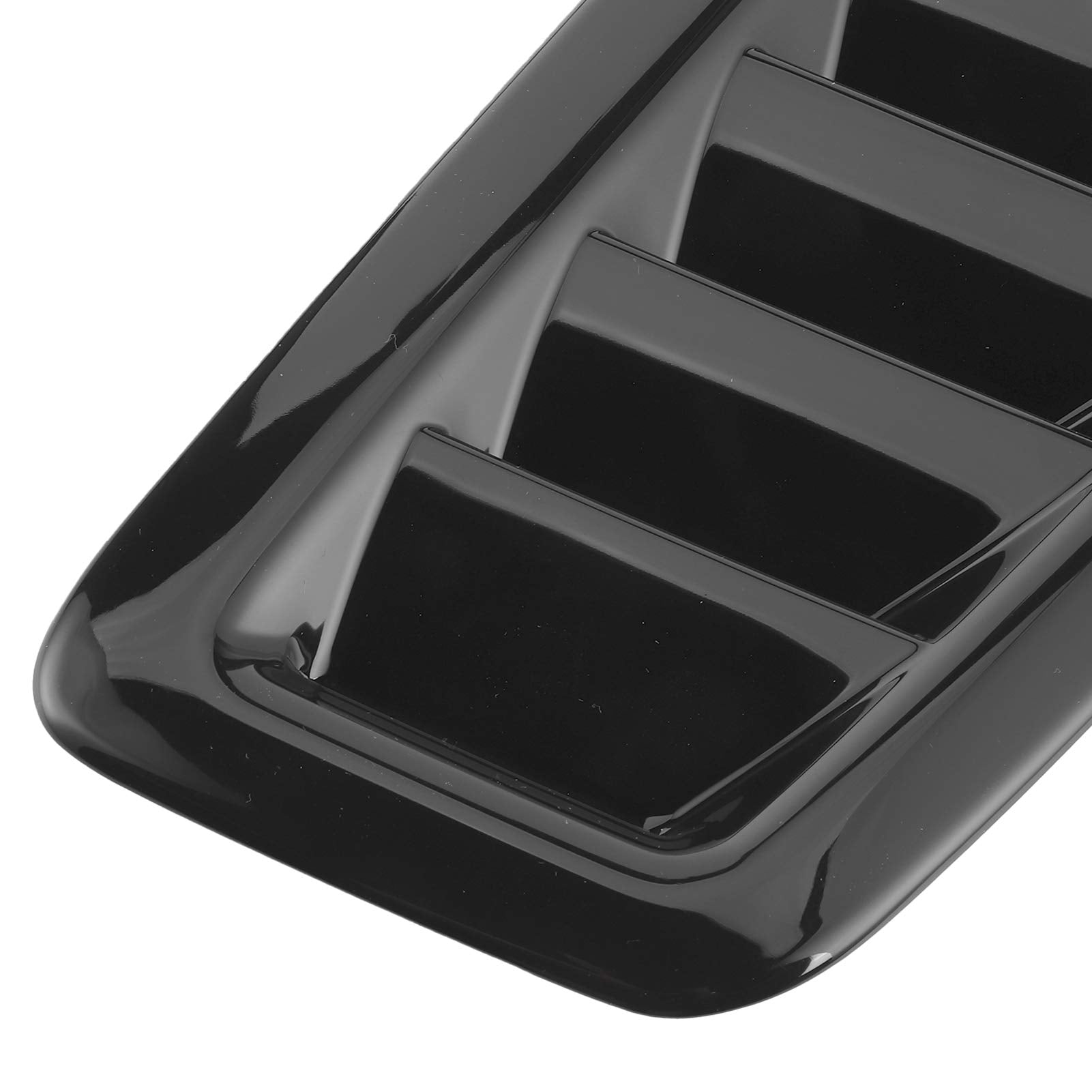 Hood Scoops for Cars, Carbon Fiber Car Hood Vent Scoop Kit Universal Bonnet Vents car Hood Cover with Double Sides Adhesive Tape